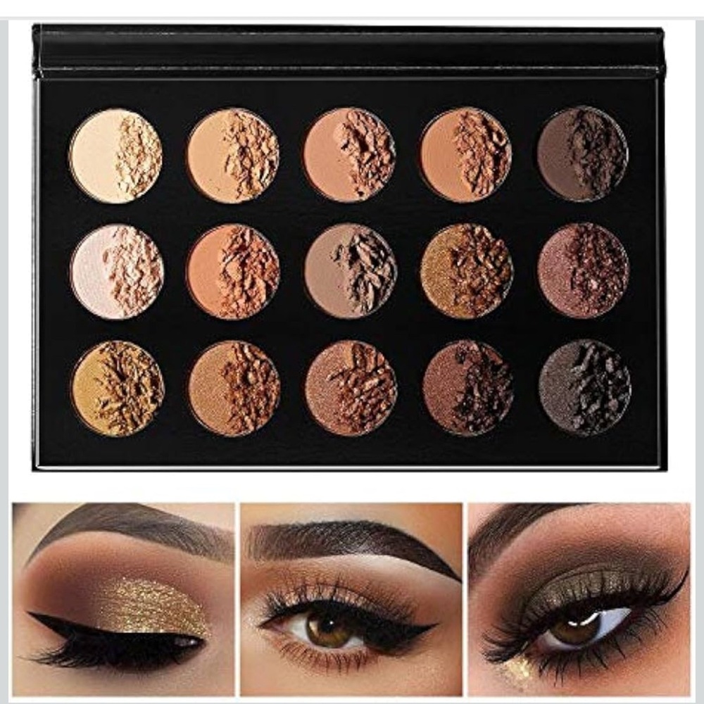 New Beautiful Warm Tones Eyeshadow Palette